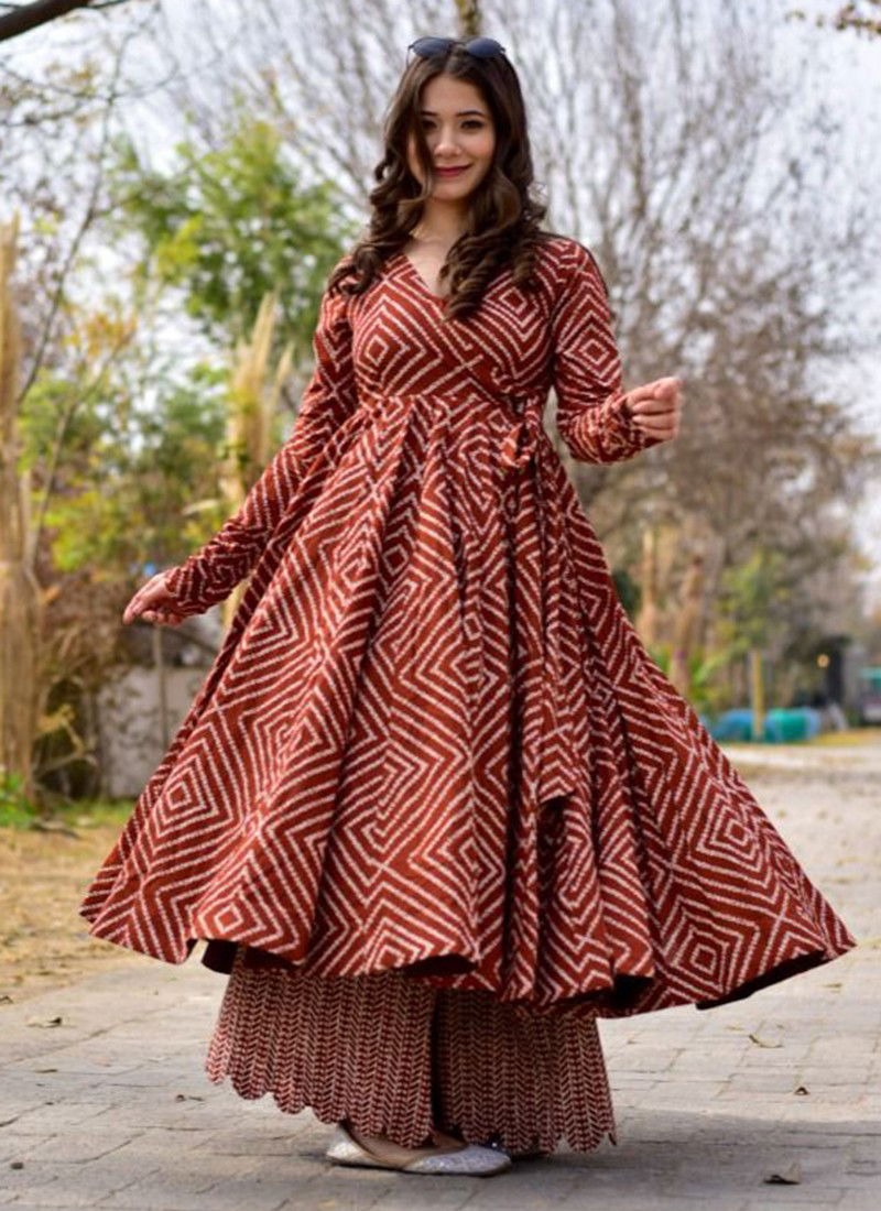 AAYAA 5 Fancy Festive Wear Printed Cotton Silk Kurti With Bottom Collection